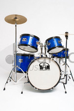 Batteria acustica completa - completa,