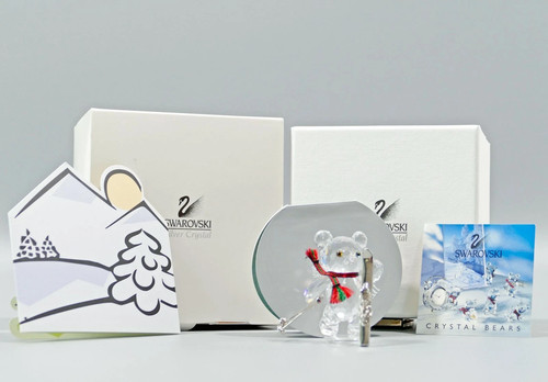 Swarovski kris orso con sci - kris,
