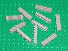 10 x LEGO TECHNIC light gray