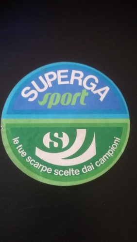 Adesivo superga sport scarpe - superga,