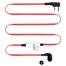 2Pin Headset Earpiece Mic for