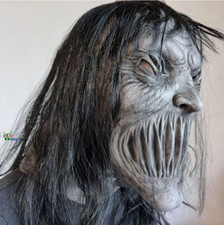 Spaventoso Halloween Night Stalker Maschera Lattice Horror Fantasma Cosplay Copricapo Adulto