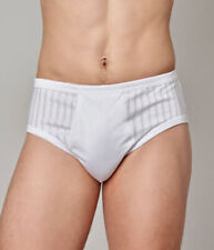 3 Slip uomo Gicipi alti in morbido filo scozia con apertura frontale art 281A