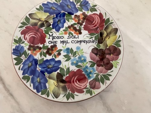 Piatto anni ceramica - anni, 30