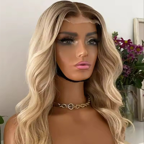 Parrucche corte ombre biondo