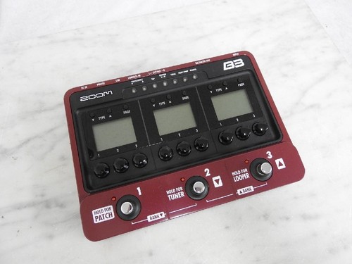 Zoom bass effects and - b3, amp