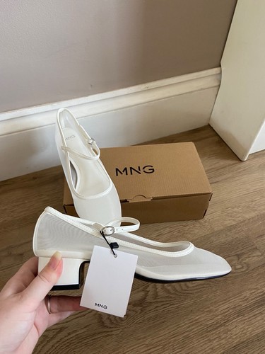 Scarpe mary janes mng bianche - scarpe,