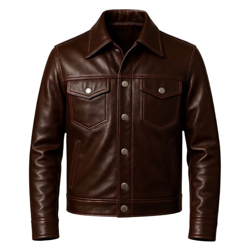 Giacca pelle vintage - giacca,