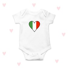 Vestito Neonato Cuore Italiano