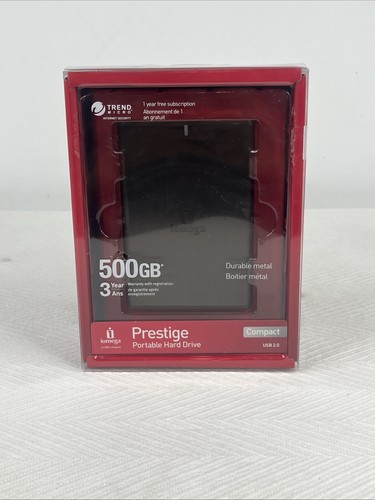Iomega prestige usb 500 - iomega, gb