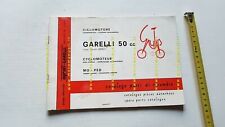GARELLI 50 GULP anni 60 catalogo ricambi originale Spare Parts Catalogue
