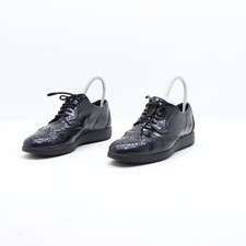 Hogan scarpa stringata donna numero 35 e 1/2 usato (SS4237) pelle nero