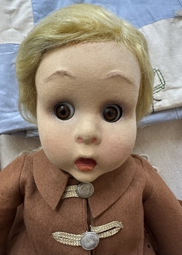 Antique glass eyed - glass, lenci