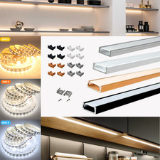 Soluzioni LED: Profilo MINI-Supporti-Strisce-Tappi per Illuminazione Uniforme