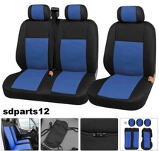 Mercedes Vito Sprinter Copri Sedili Coprisedili 2+1 Blu Tessuto