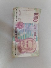 Banconota Mille 1000 Lire