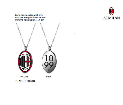 Collana milan football - milan,