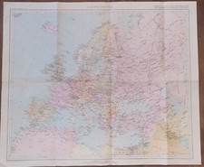 CARTINA MAP EUROPA POLITICA