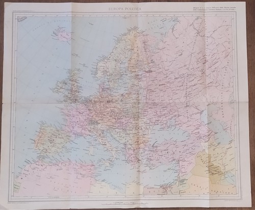 Cartina map europa - europa, politica