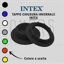 1x Tappo e fermo con foro per piscina chiusura invernale inverno pool INTEX