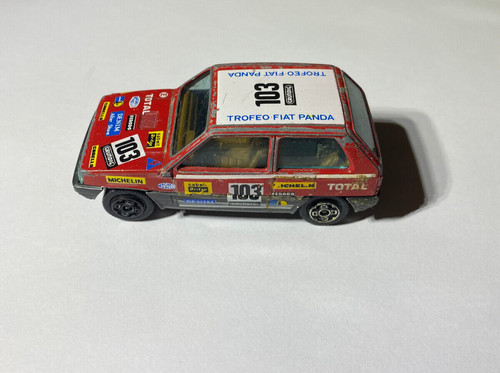 Burago fiat panda rallye - fiat, 45