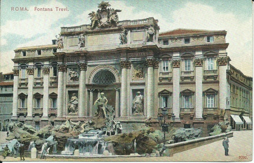 Rome lot postcards from - rome,