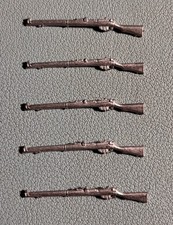 HORNET & WOLF MODELS BWH 1 - 5 BRITISH SMLE RIFLES - 1/35 WHITE METAL