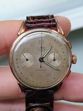 Orologio Watch Delbana Chrono Vintage Venus 175 Swiss Made Rare