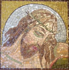 MOSAICO - VOLTO DI CRISTO -