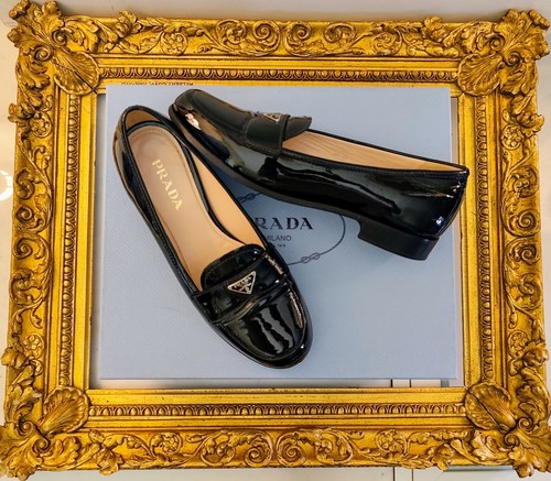 Prada mocassini loafer vernice - prada,