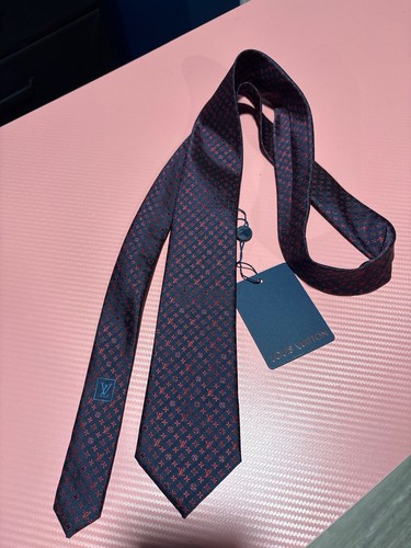 Cravatta monogramma blu - cravatta, lv