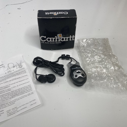Radio scansione carhartt - radio,