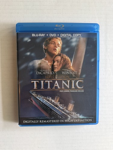 Titanic blu ray dvd - titanic, (blu-ray/dvd,