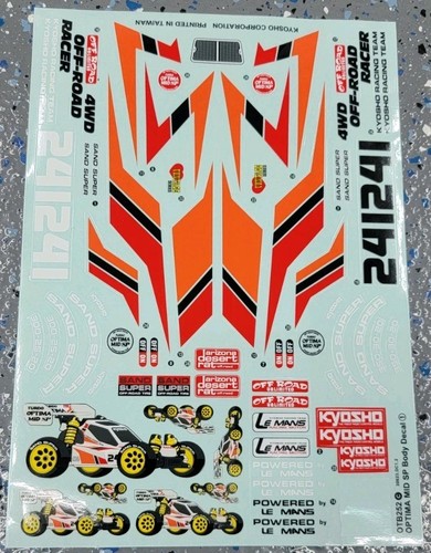 Nuovo kyosho optima - kyosho, mid