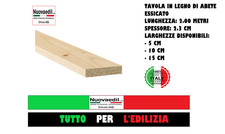 Tavola legno abete Listello
