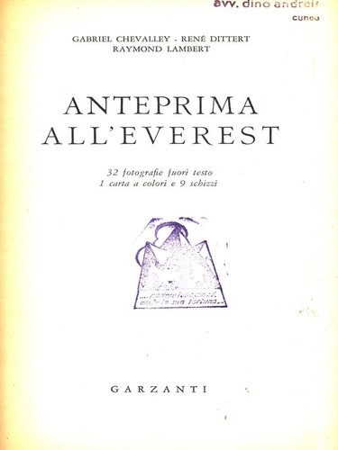 Anteprima all everest - all'everest, aa.vv