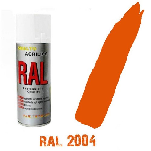 Bomboletta spray arancio ral - bomboletta,