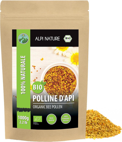 Polline api bio 1kg - d'api, 1kg,
