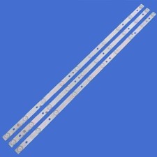 KIT 3 BARRE STRIP 10 LED TV MASTER JS-LB-D-JP3920-052DBAD 6V