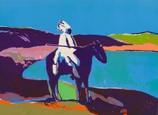 Indian at the Lake (State II)