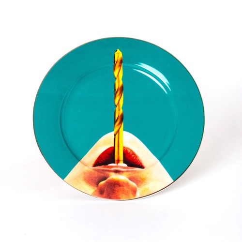 Seletti piatto drill - -, gold