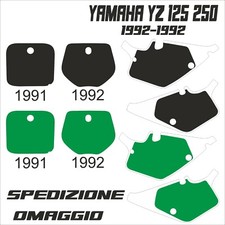  YAMAHA YZ 125-250 1991 1992