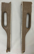 Solido 1,25" TEAK Maniglie Companionway Porto e Starboard OEM Barca a vela integrata