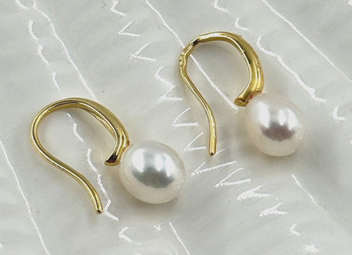 Orecchini perle goccia acqua