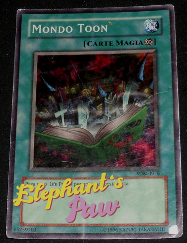 Yugioh mondo toon super rara - -,