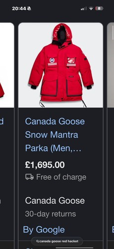 Parka canada goose - snow, mantra
