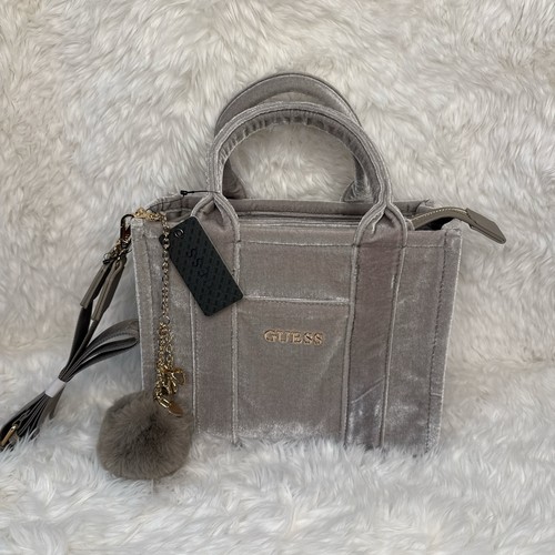Borsa guess grigia con manico - grigia,