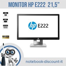 Monitor HP E222  Schermo 21,5"