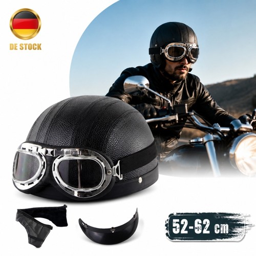 Casco jet con - casco,