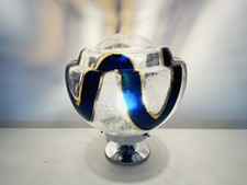 🟠 MAZZEGA grande XL lampada Vintage anni 70 vetro di Murano pulegoso